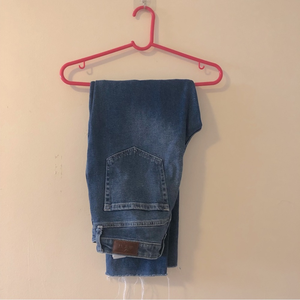 High rise mom jean vintage stretch
